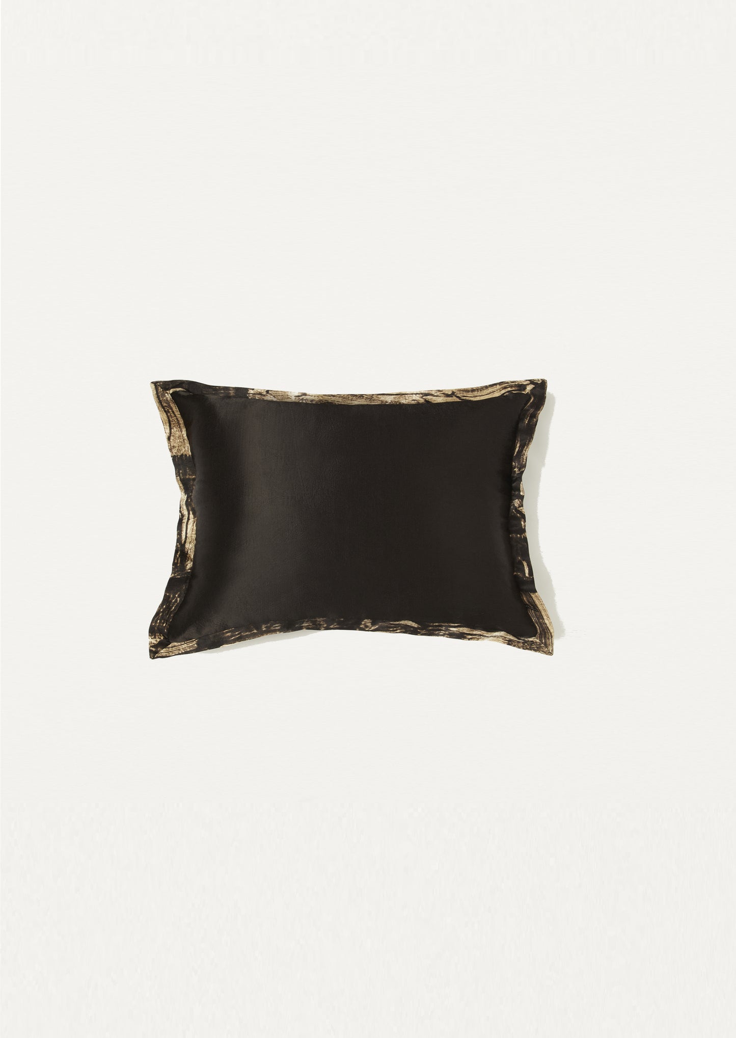 Chaayaa Mashru Ajrakh Rectangle Cushion Cover