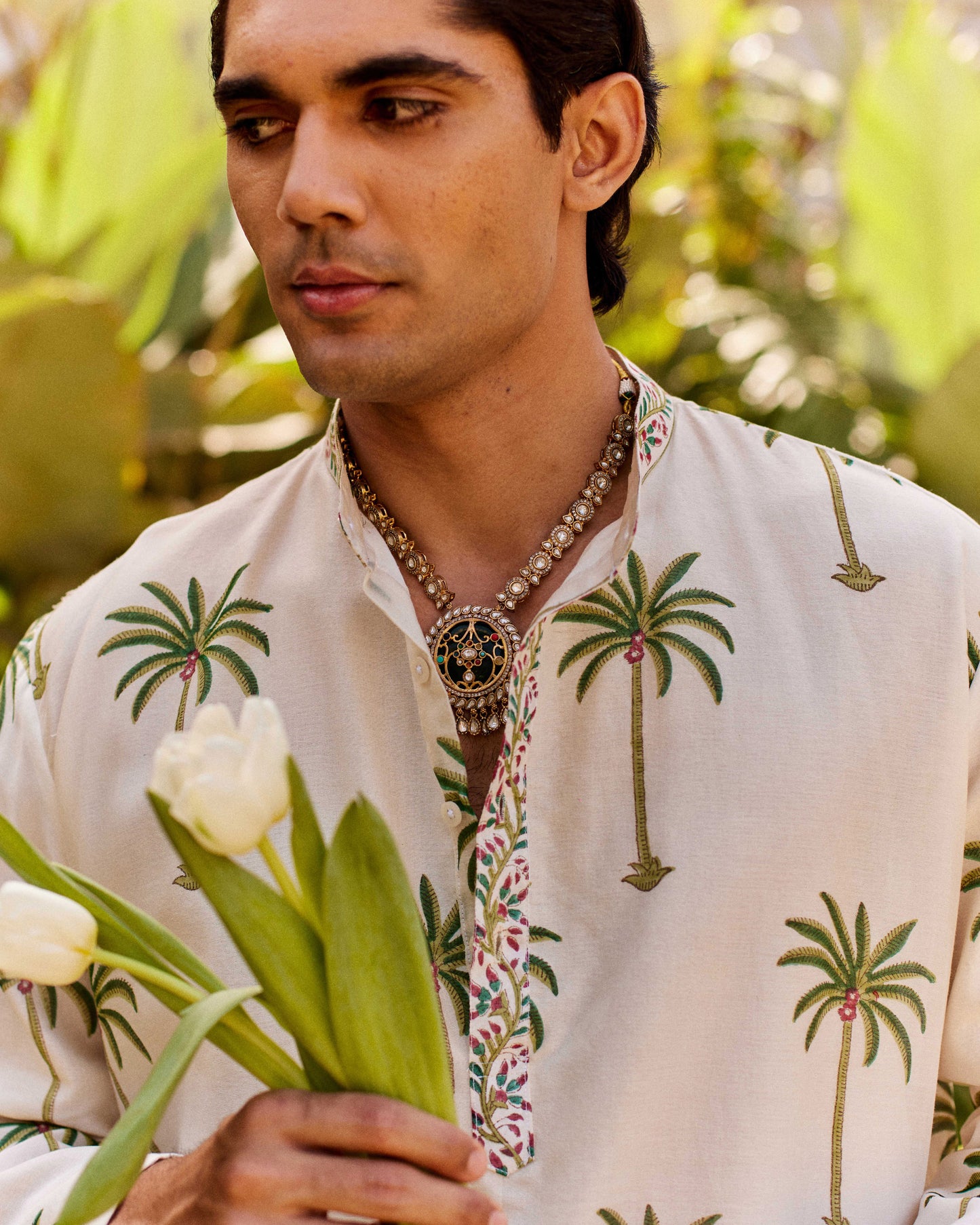 Palm Green kurta
