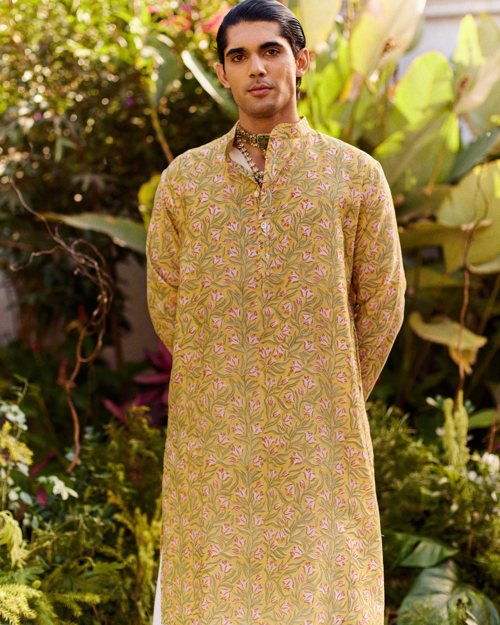 Kumudini Red kurta