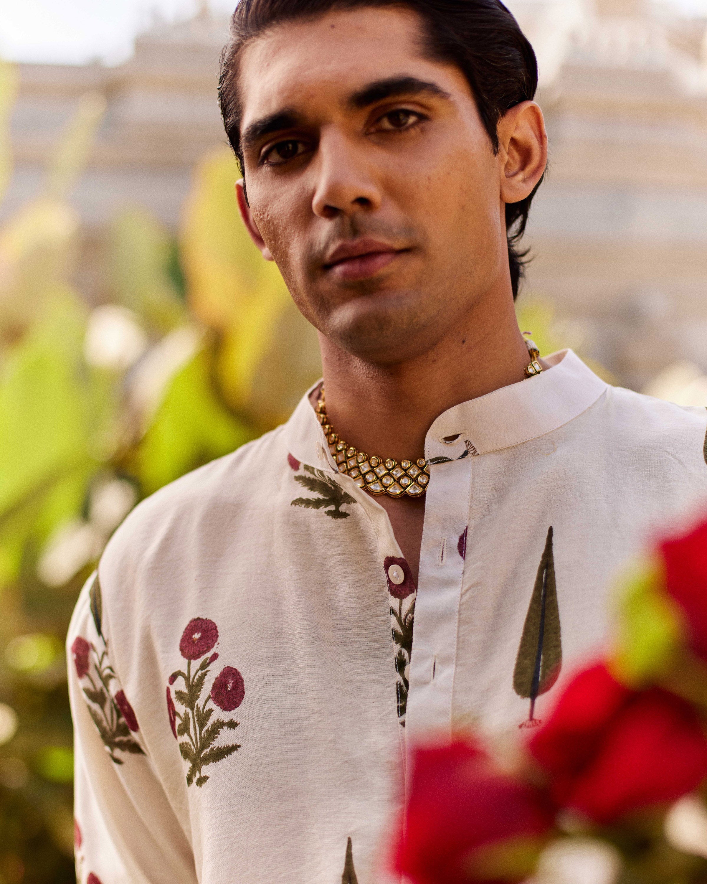 Cyprus Poppy kurta