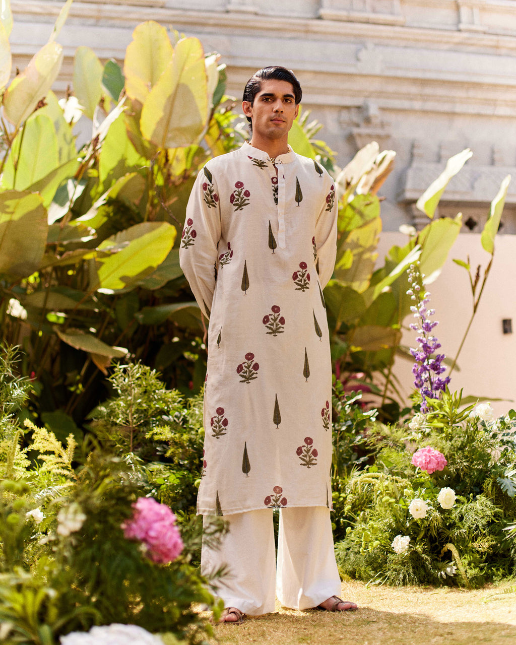 Cyprus Poppy kurta