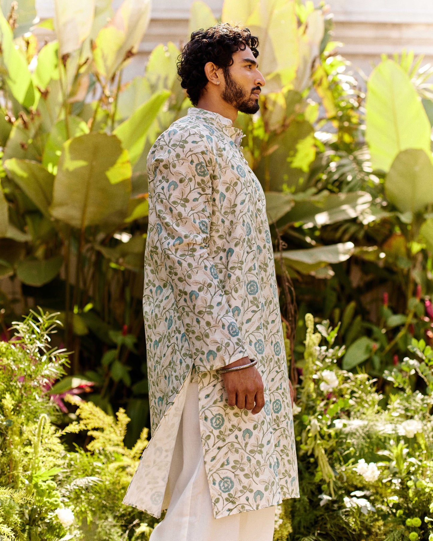 Aparajita Jaal Blue kurta