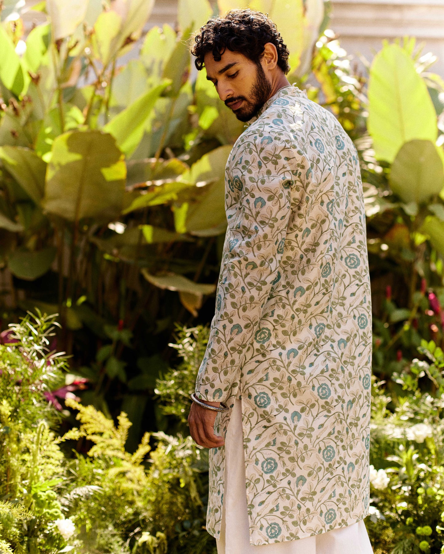 Aparajita Jaal Blue kurta