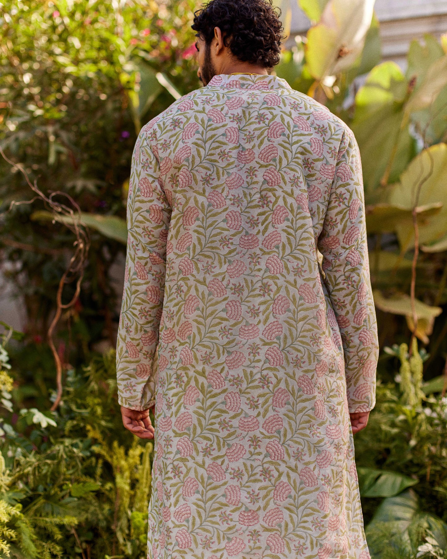 Gulnaar Pink kurta