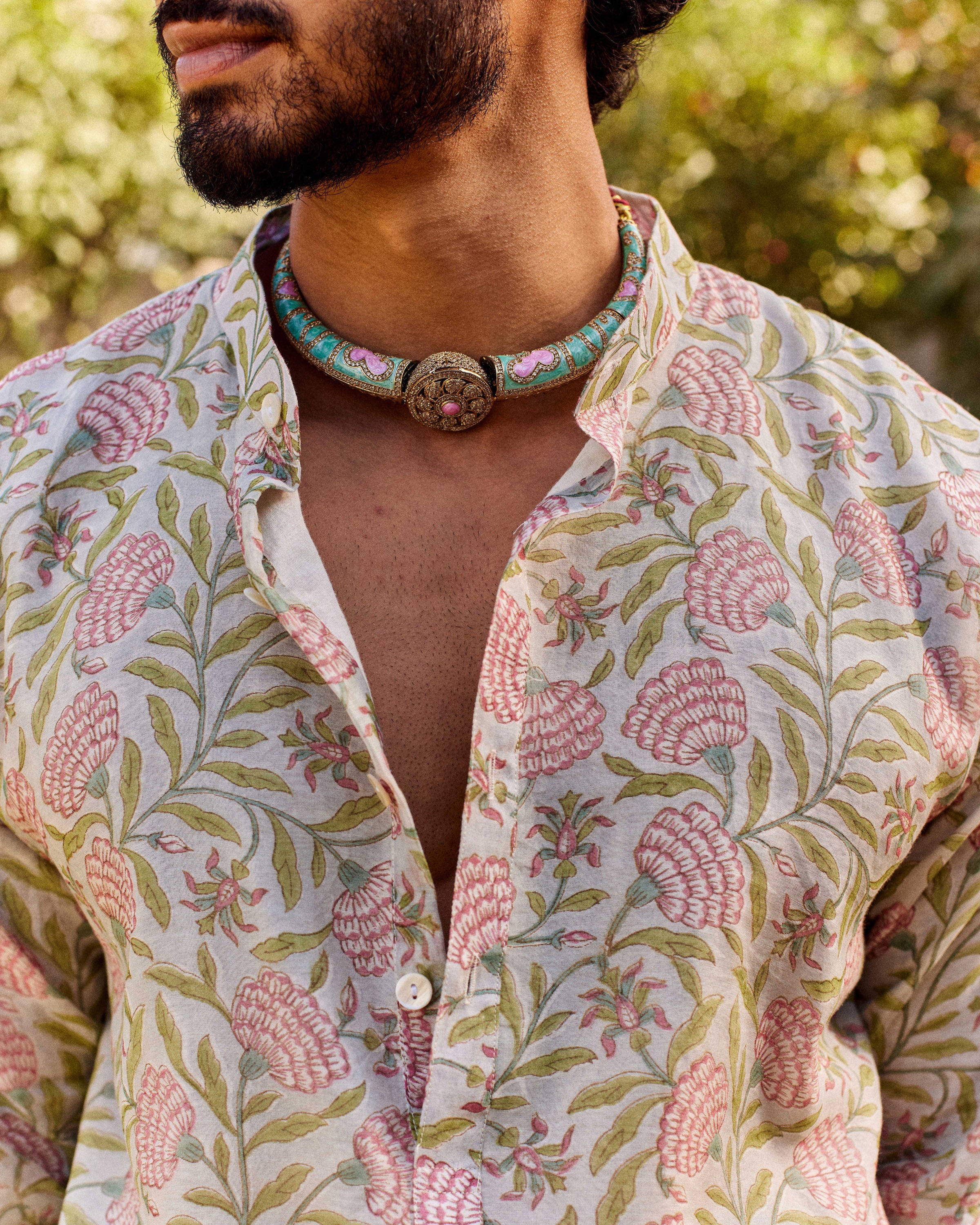 Gulnaar Pink kurta