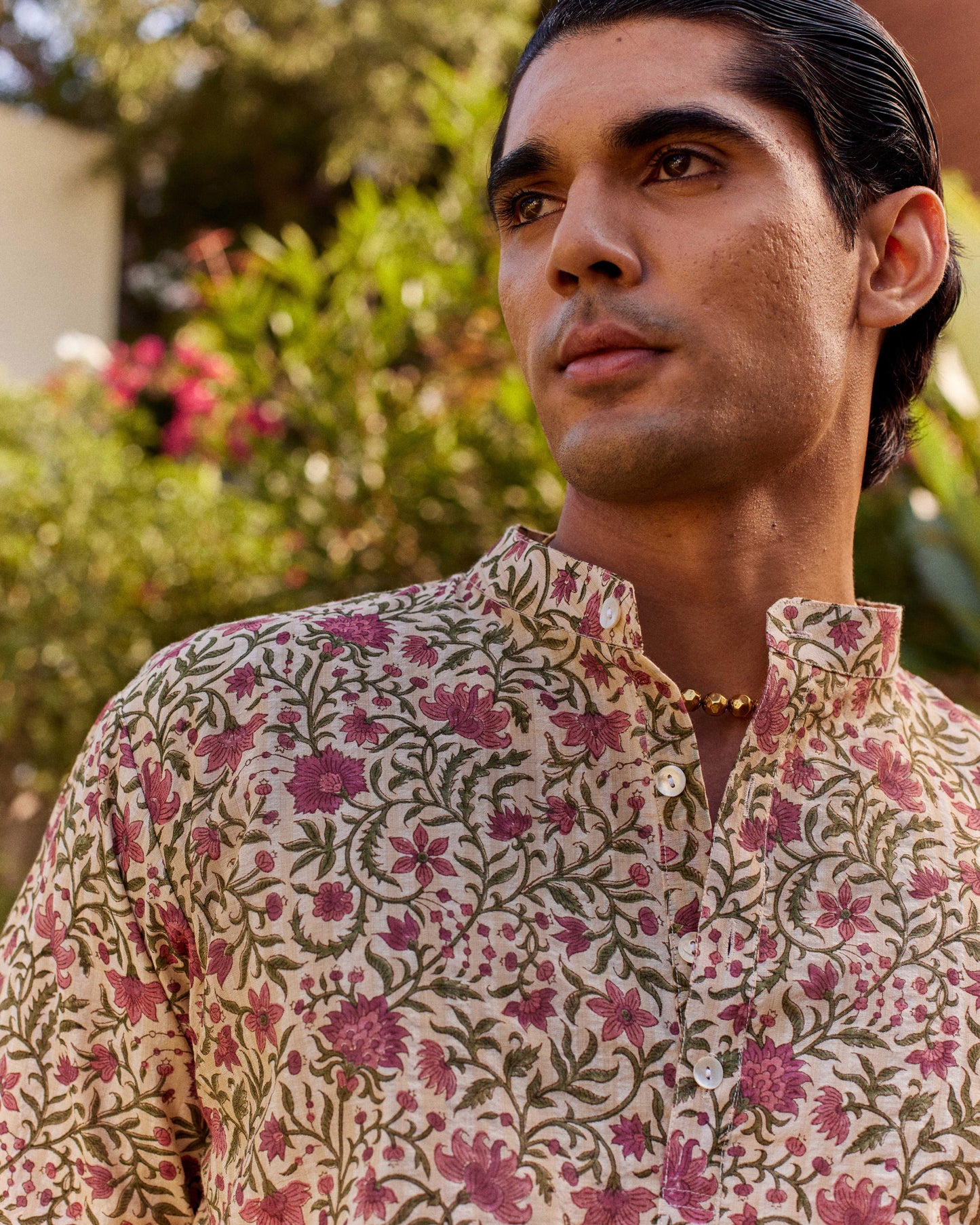 Anaar Jaal Dark Pink kurta