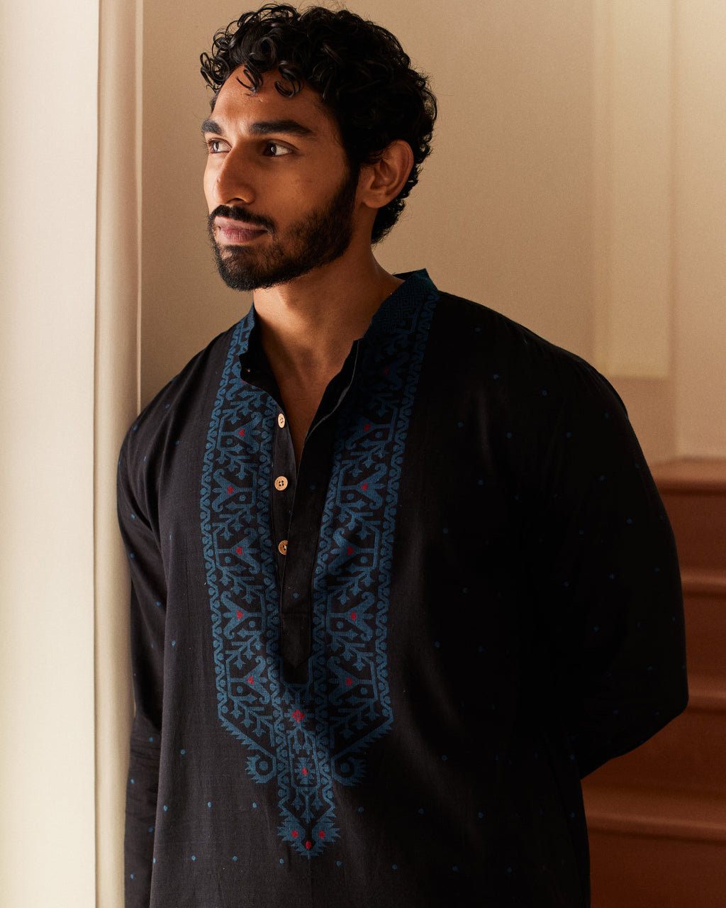 Raatri Jamdani kurta