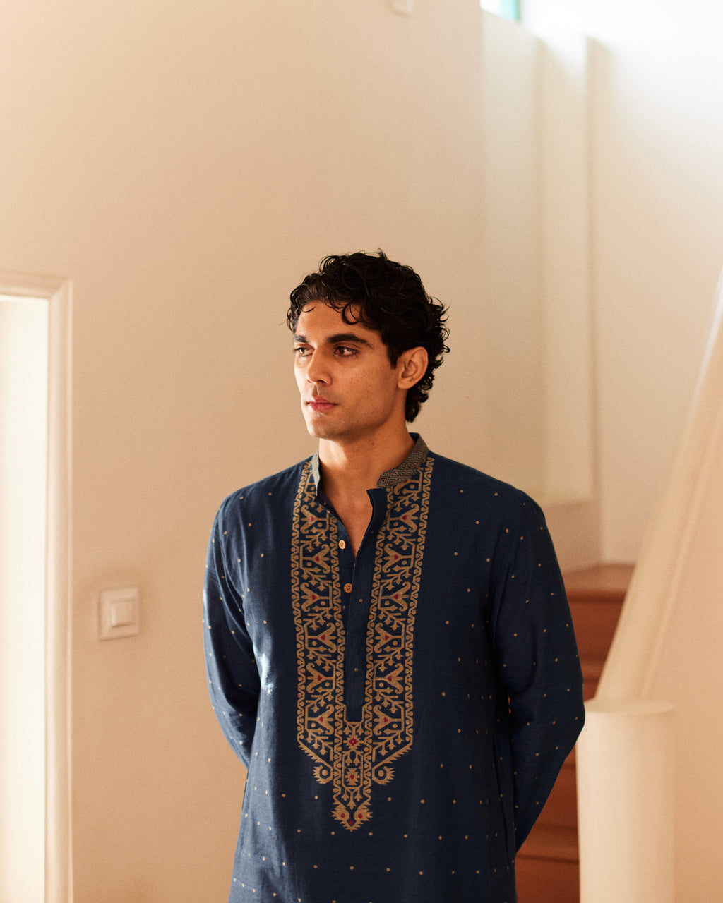 Niladri Jamdani kurta