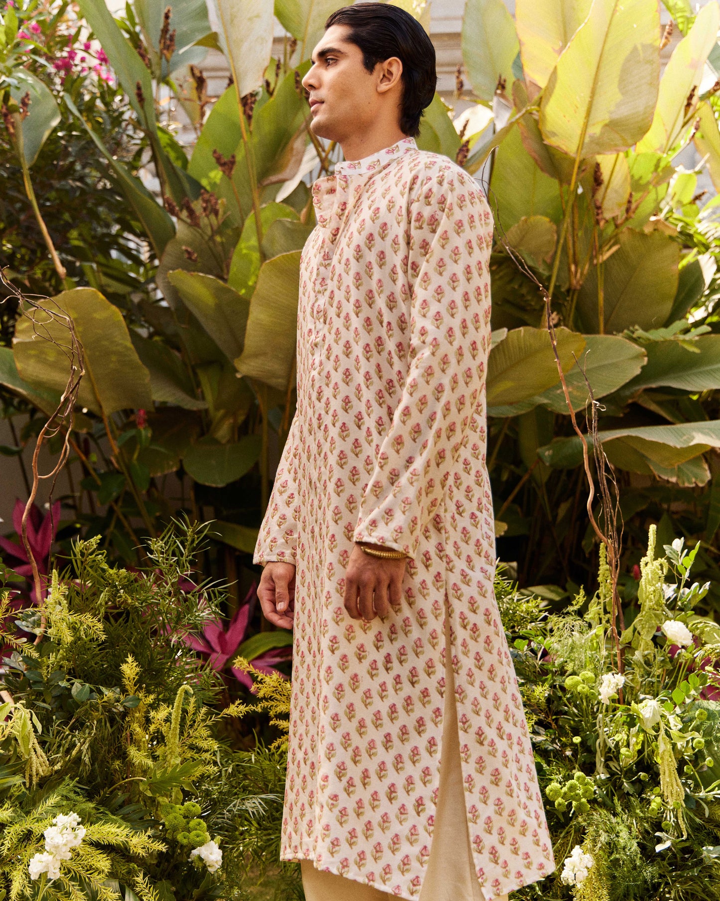 Anar Buta Pink kurta