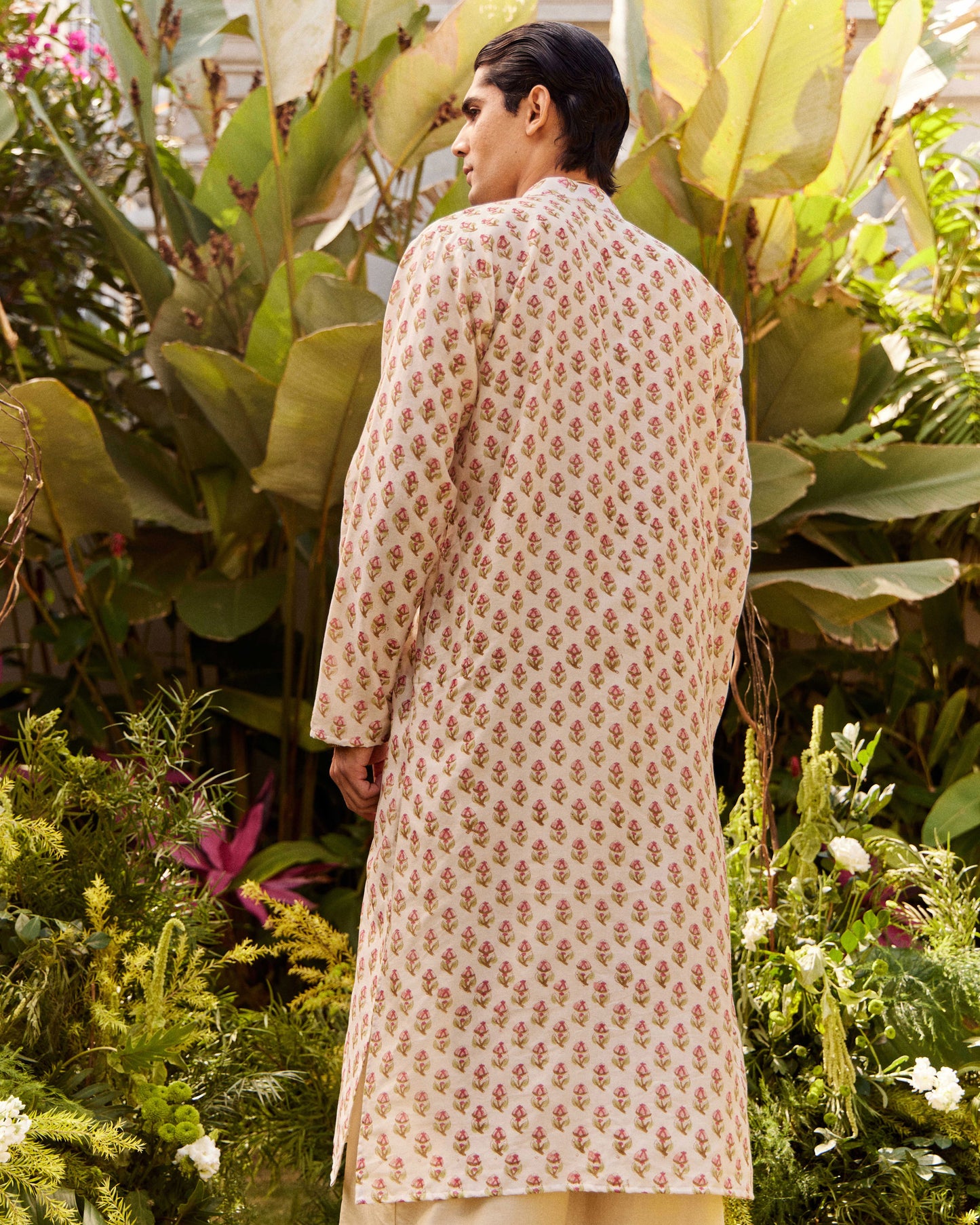 Anar Buta Pink kurta