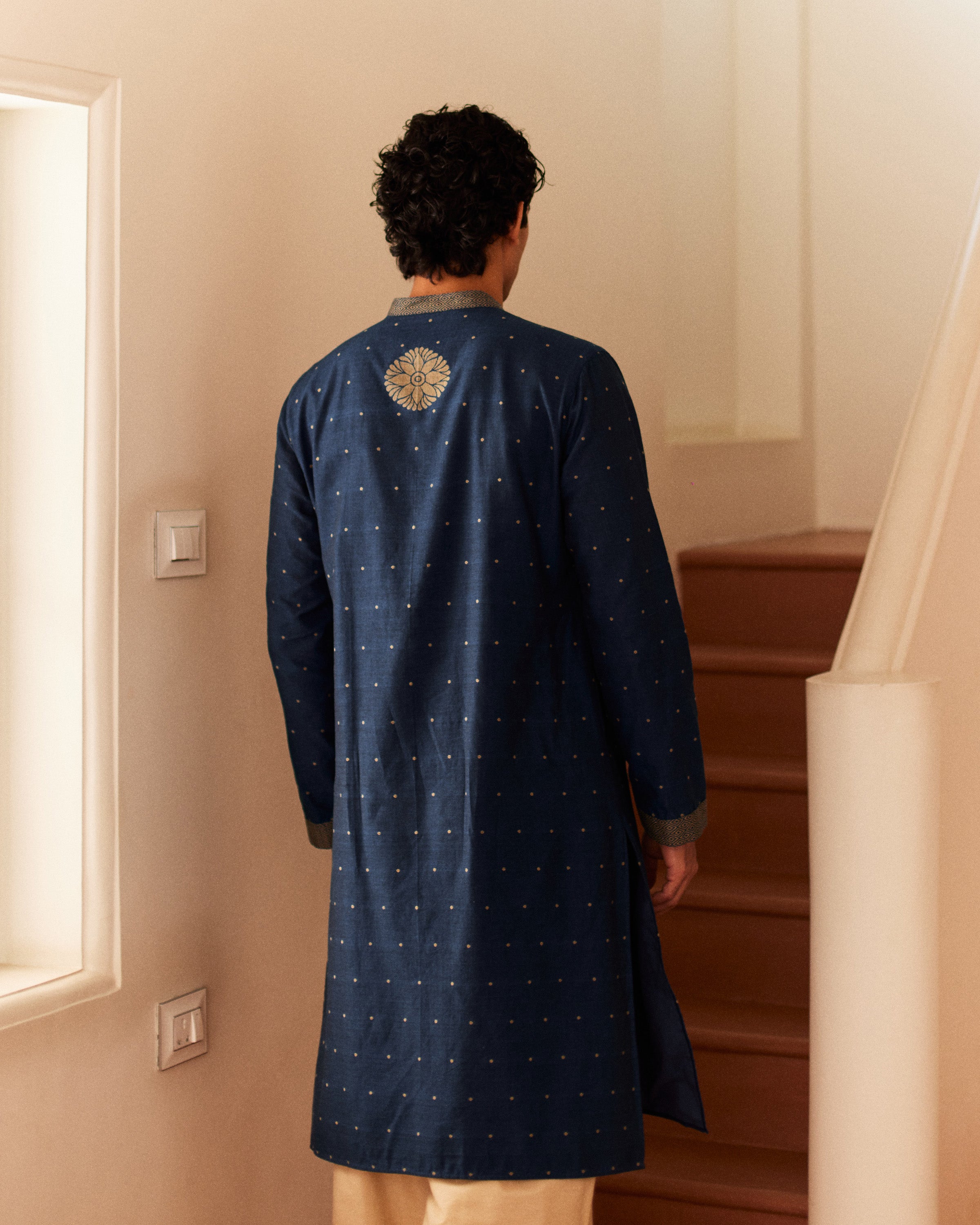 Niladri Jamdani kurta