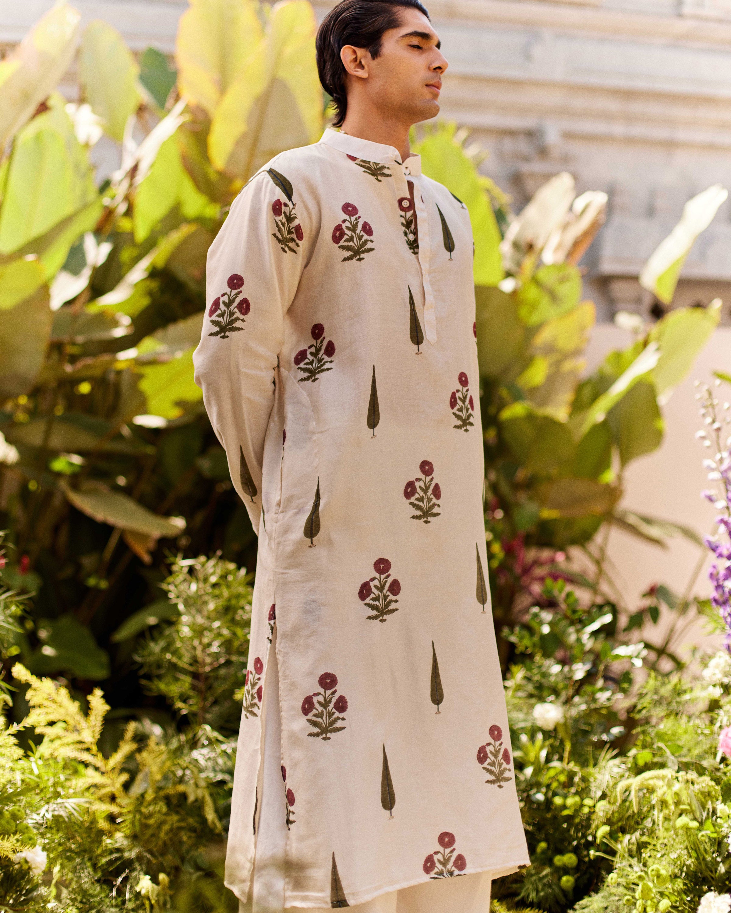 Cyprus Poppy kurta