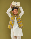 Bagru Machhli - Yellow Bandi
