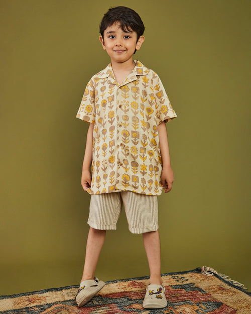 Ajrakh Gamla Shirt
