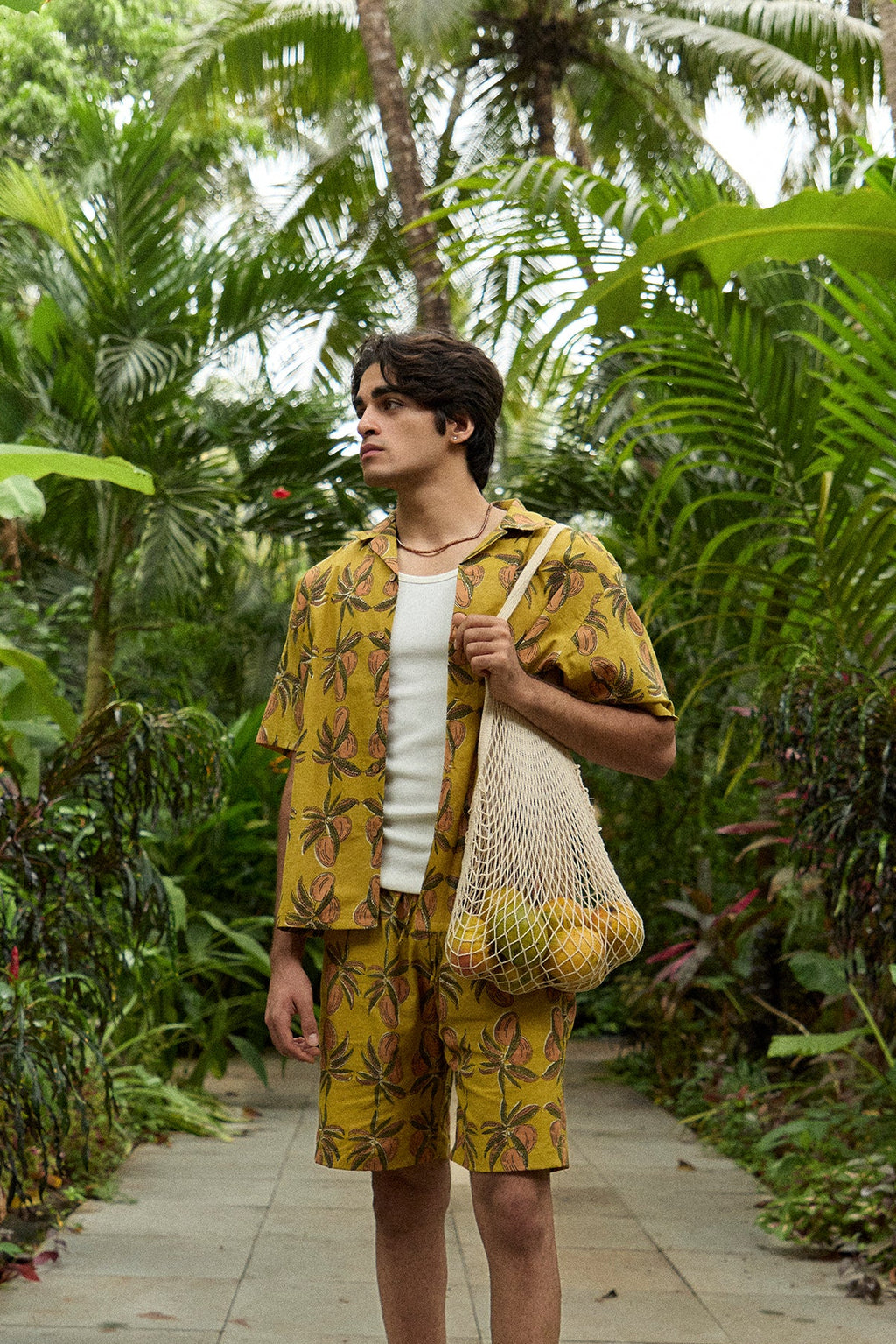 Ambo Tandri Mustard Shirt