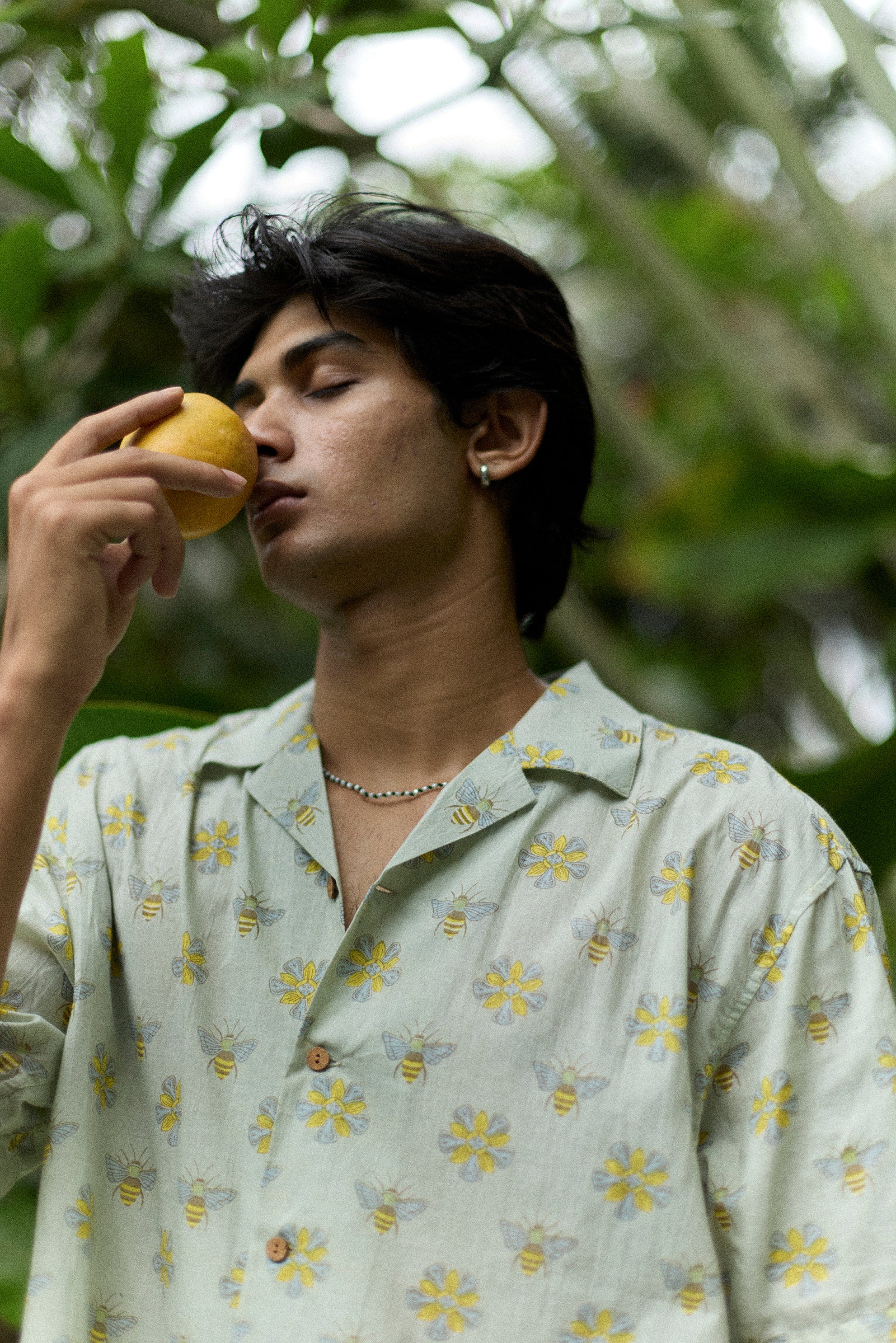 Musu Phool Mint Shirt