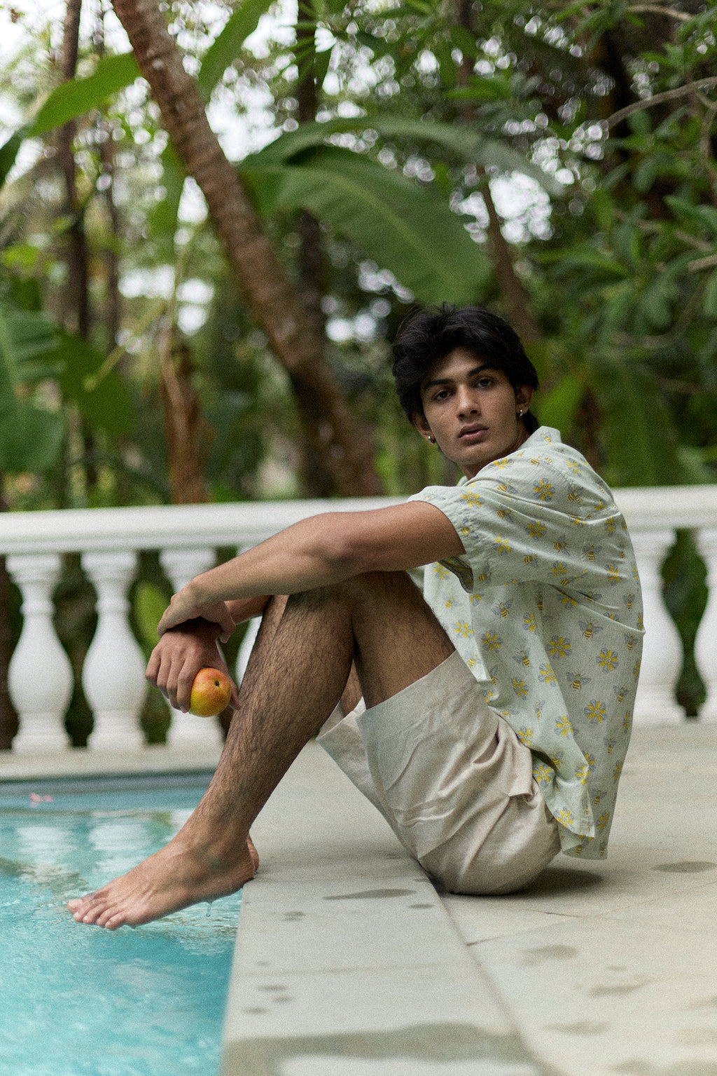 Musu Phool Mint Shirt
