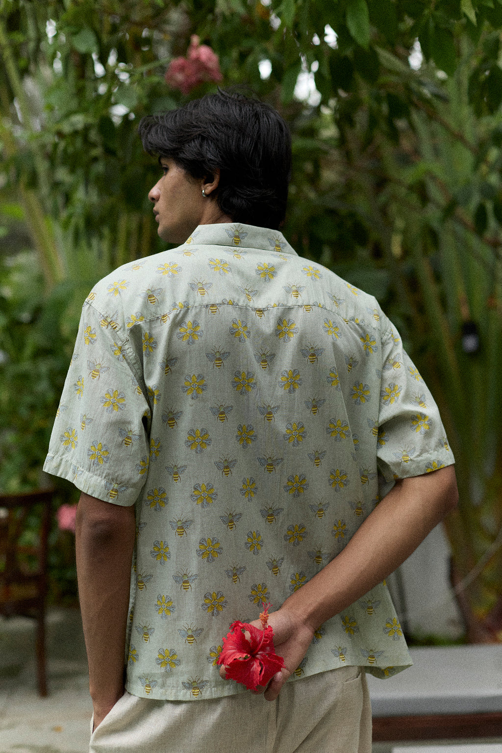 Musu Phool Mint Shirt