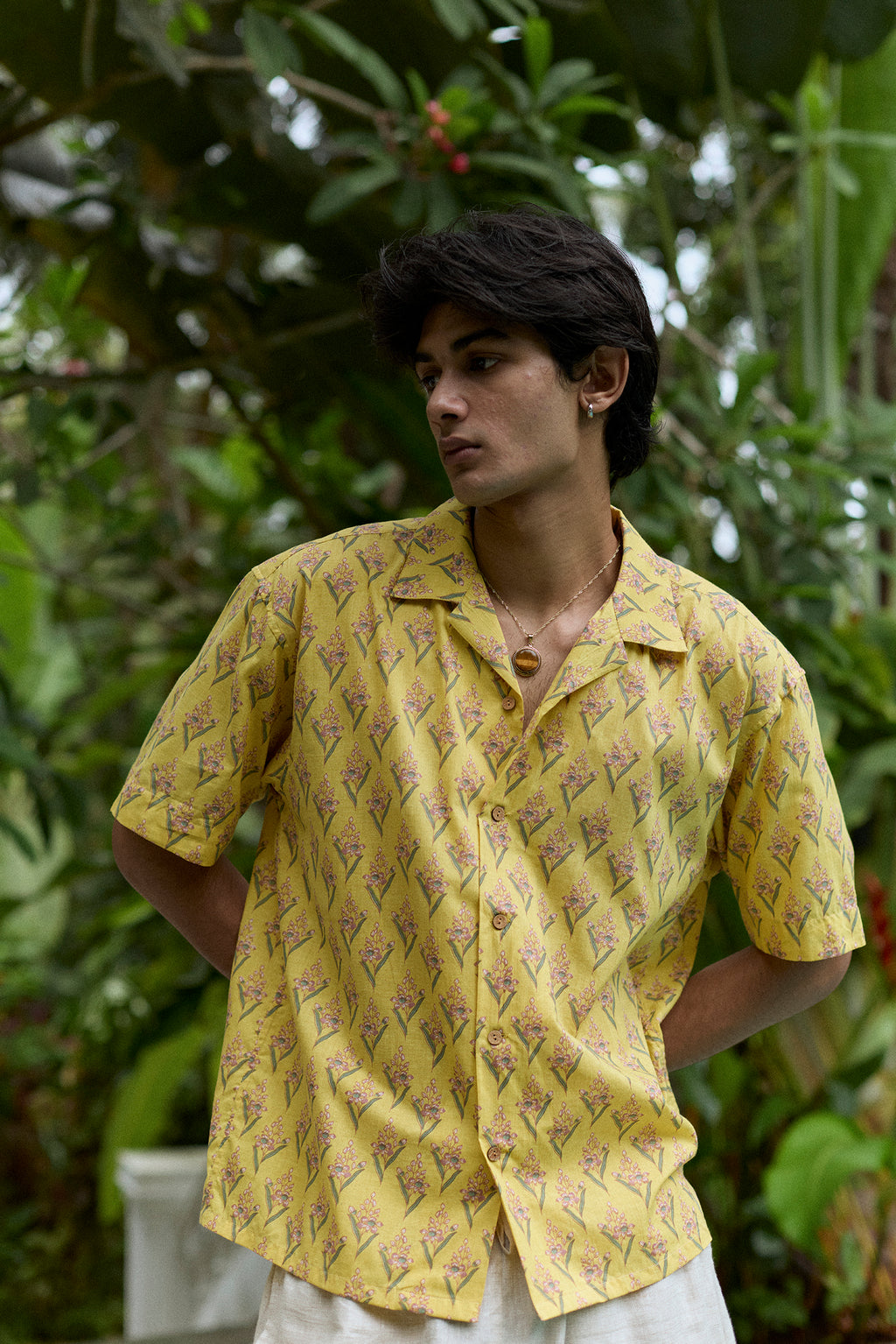 Ambe Phool Yellow Shirt