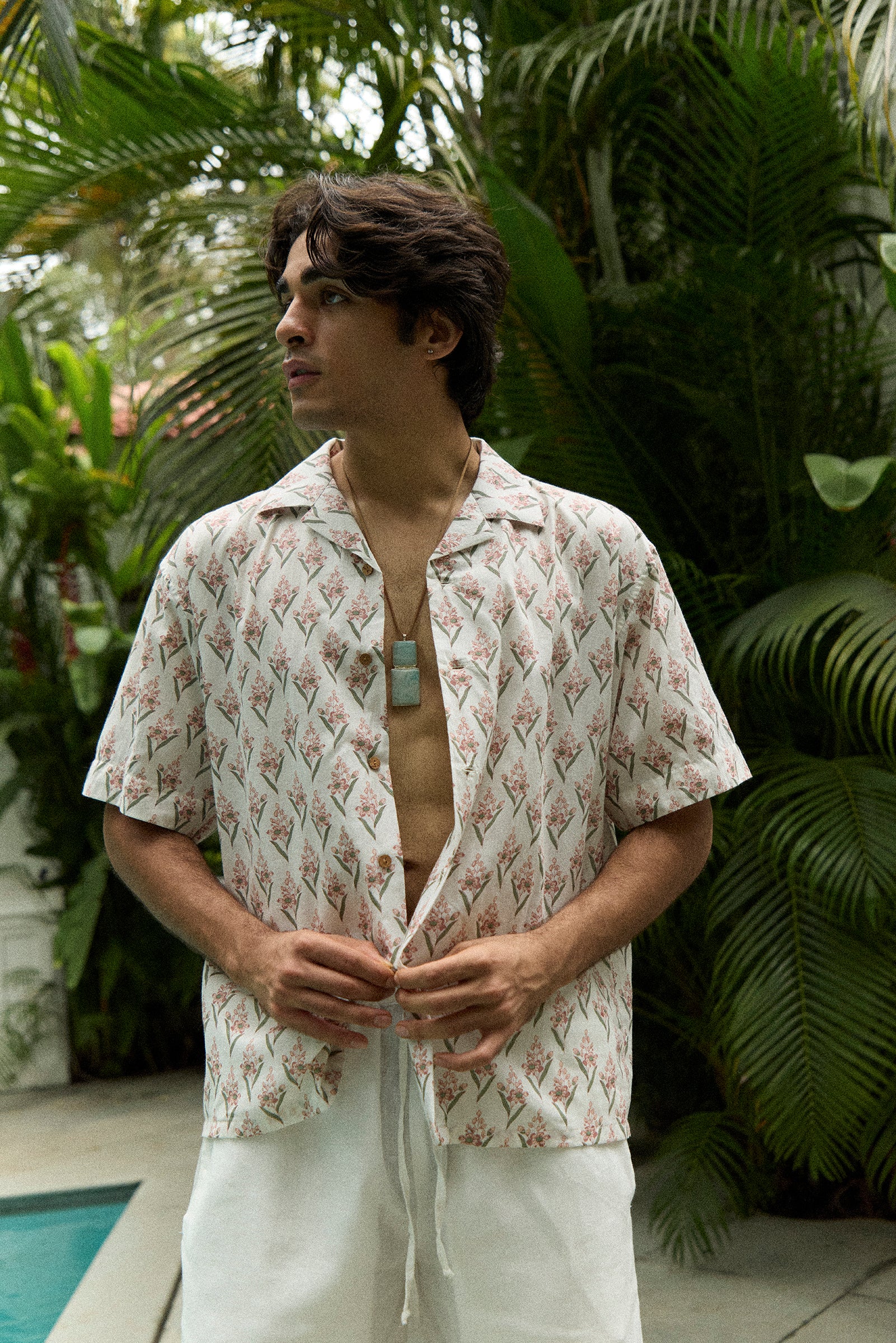 Ambe Phool White Shirt