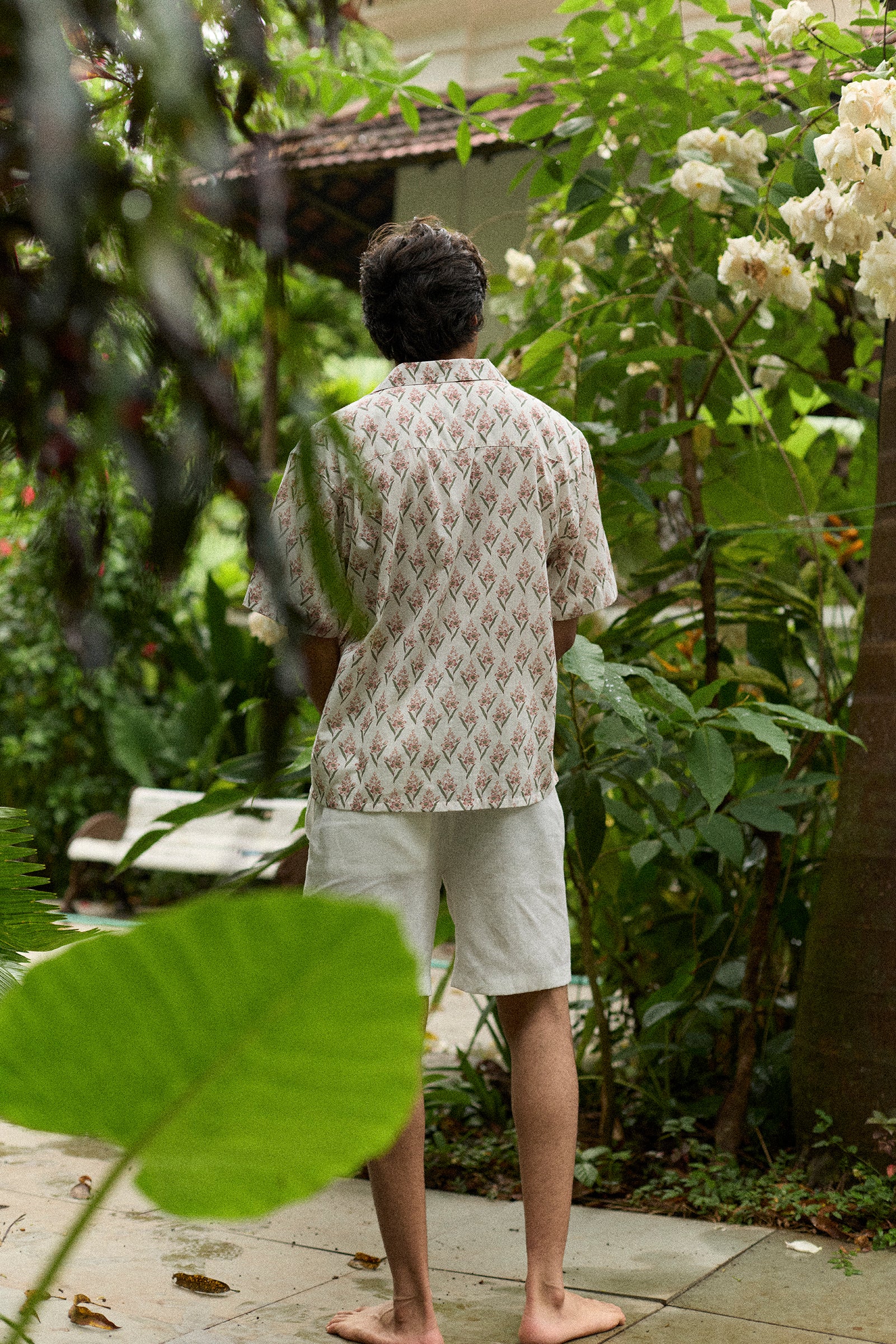 Ambe Phool White Shirt