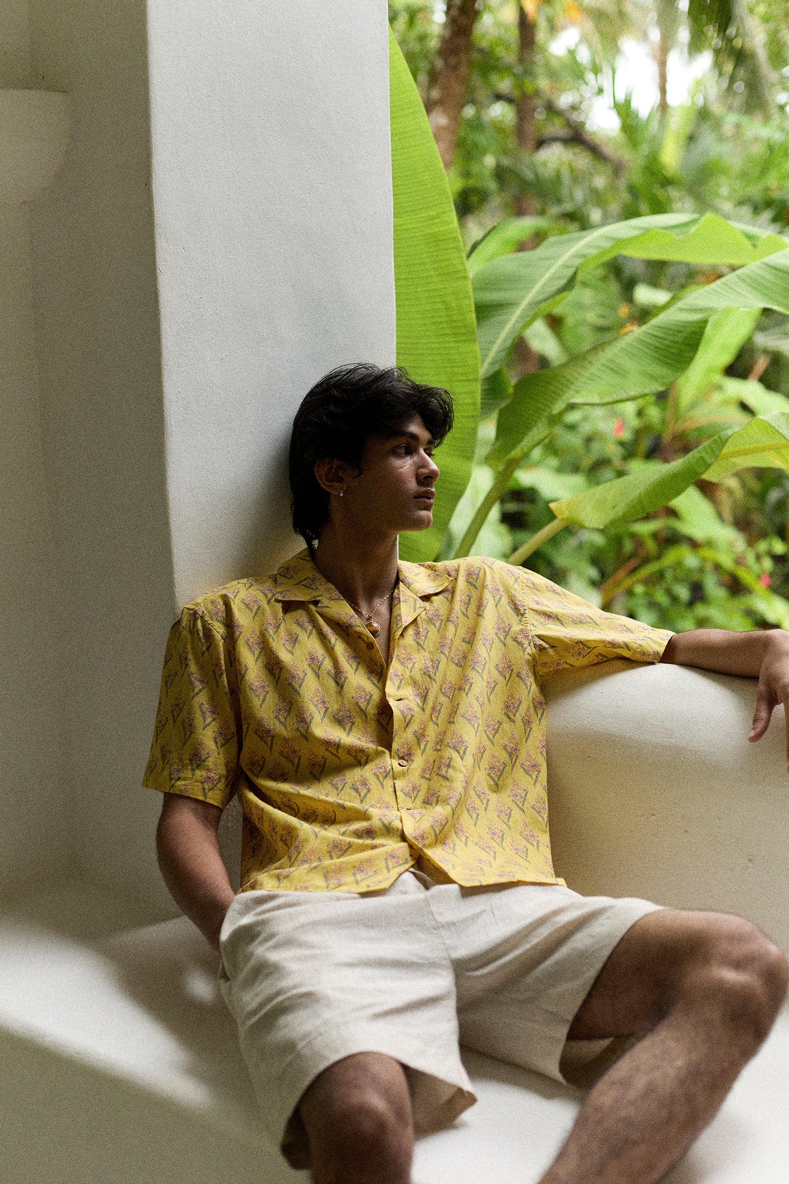 Ambe Phool Yellow Shirt