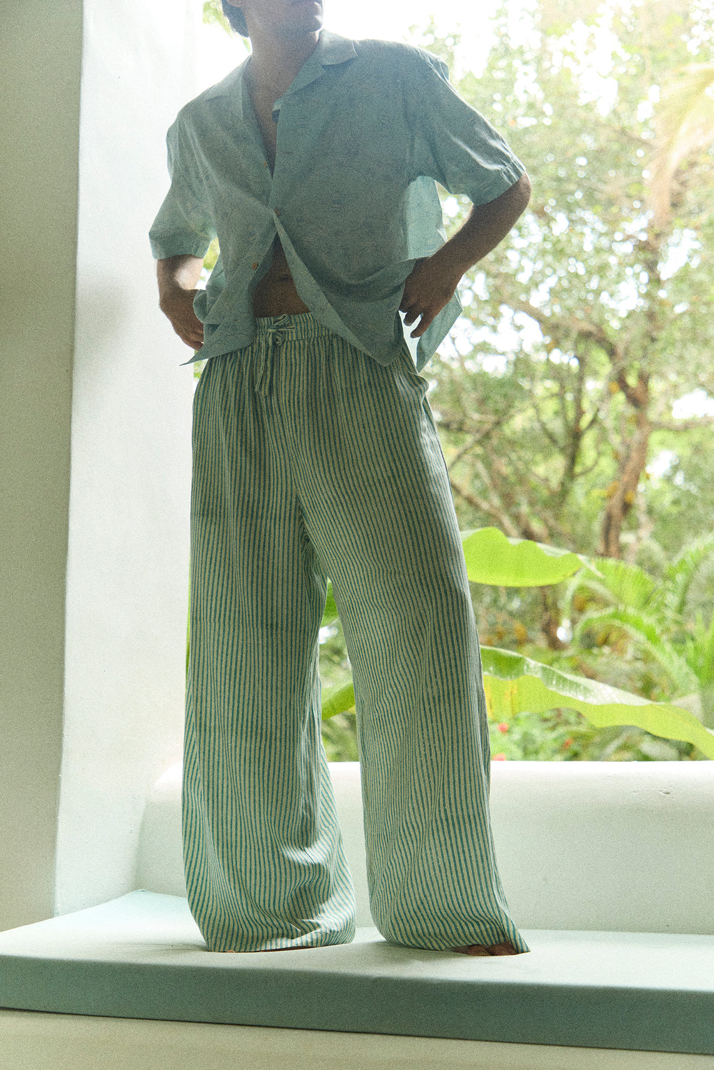 Reg Mint Wide Leg Pants