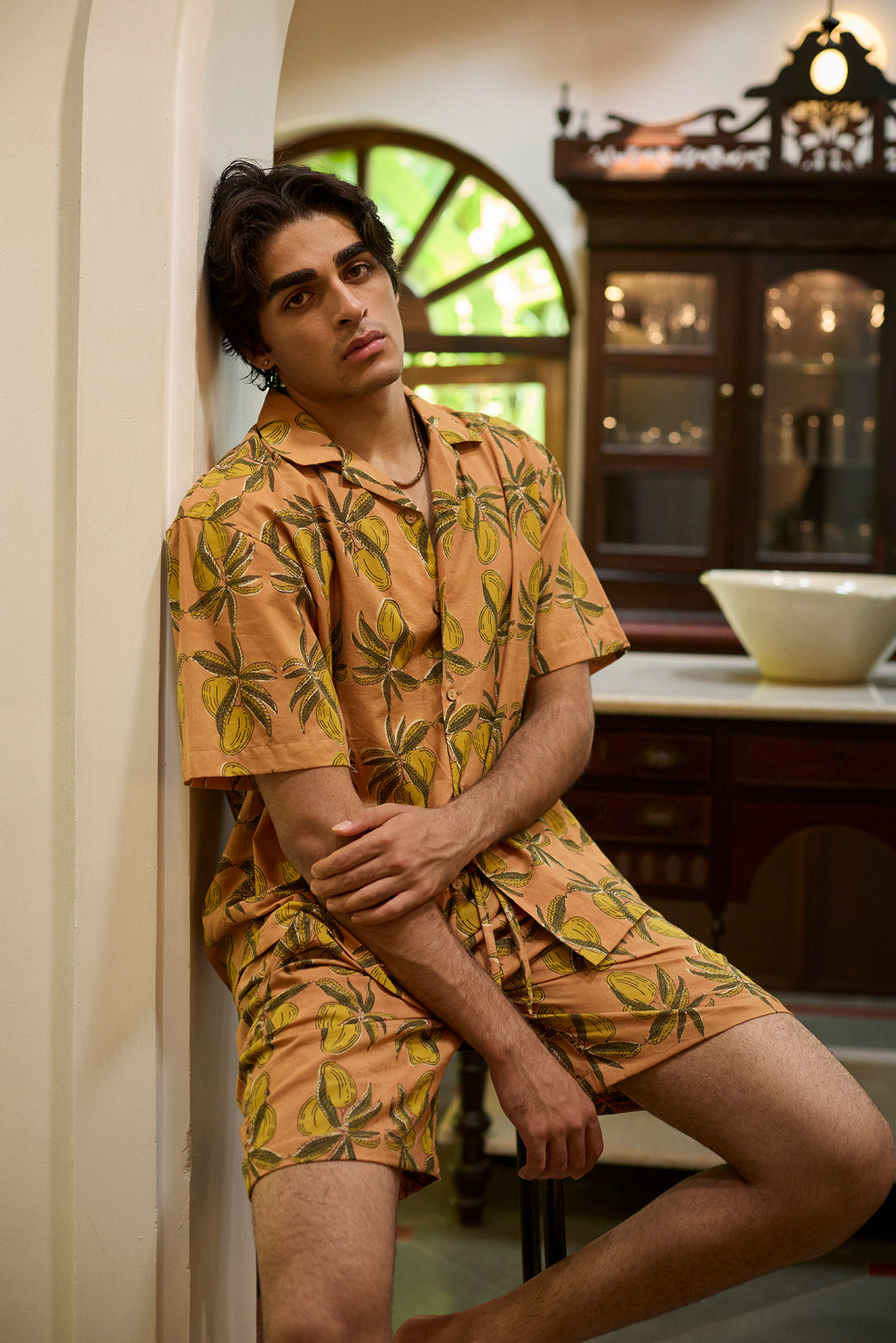 Ambo Tandri Peach Shorts