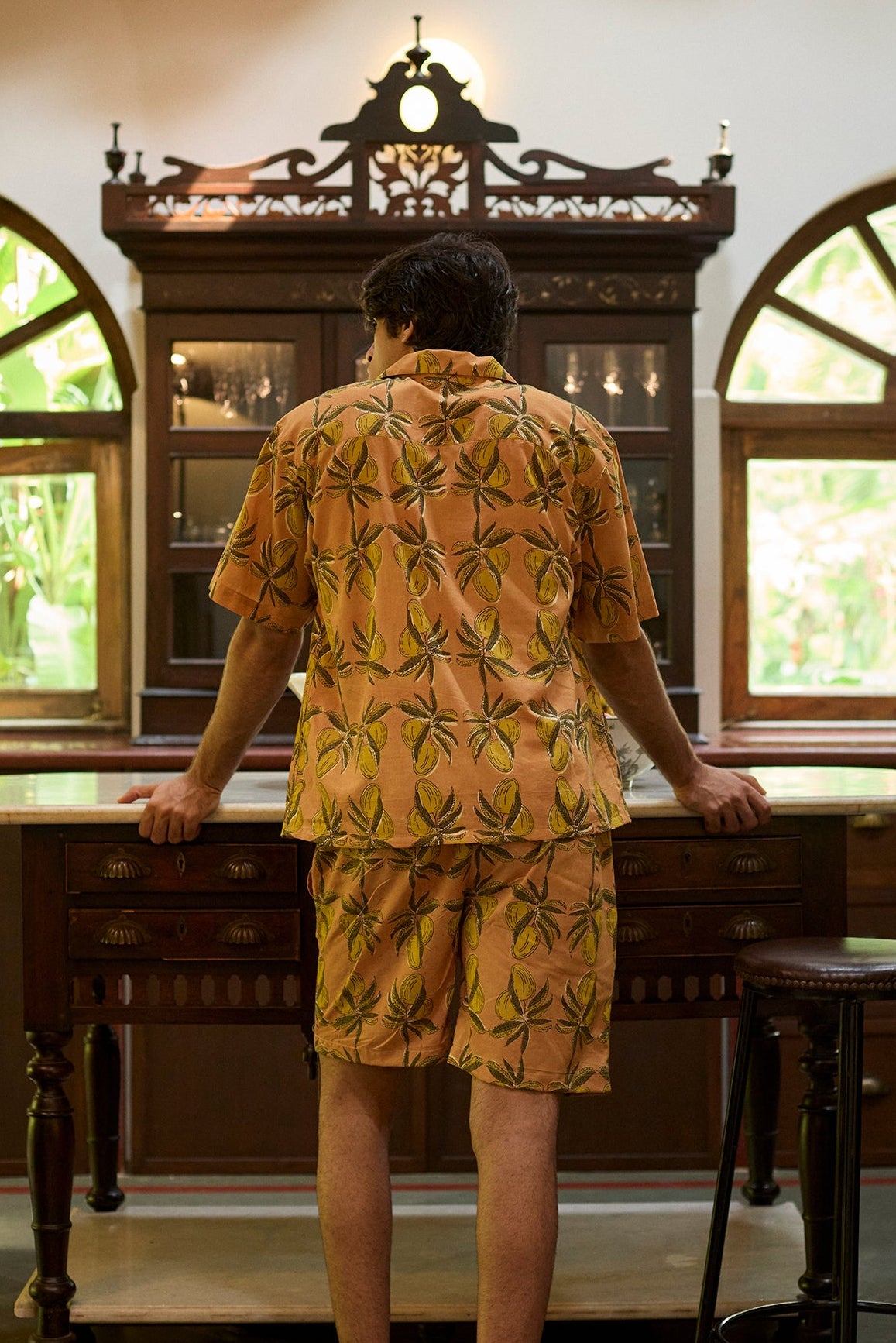 Ambo Tandri Peach Shorts