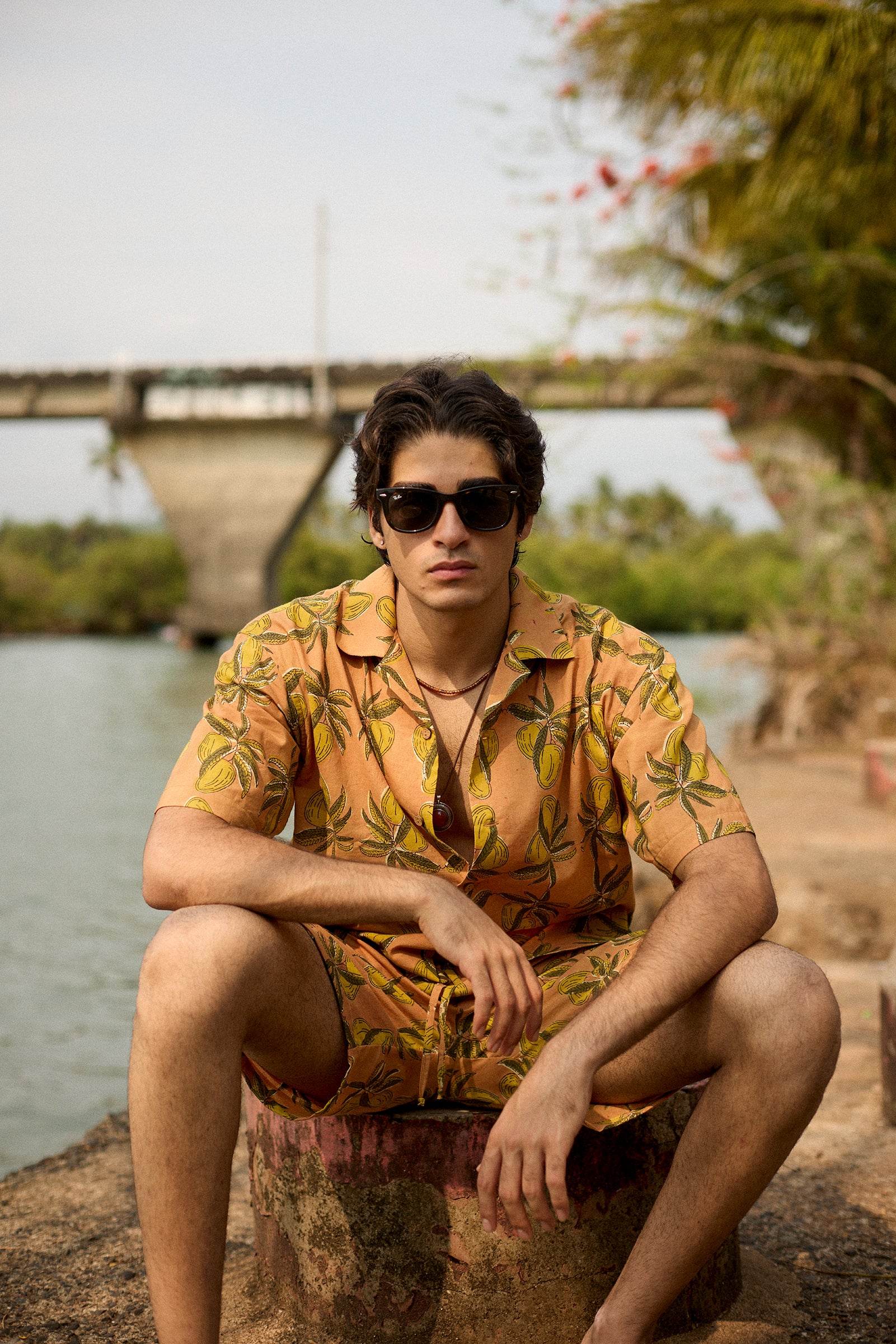 Ambo Tandri Peach Shirt