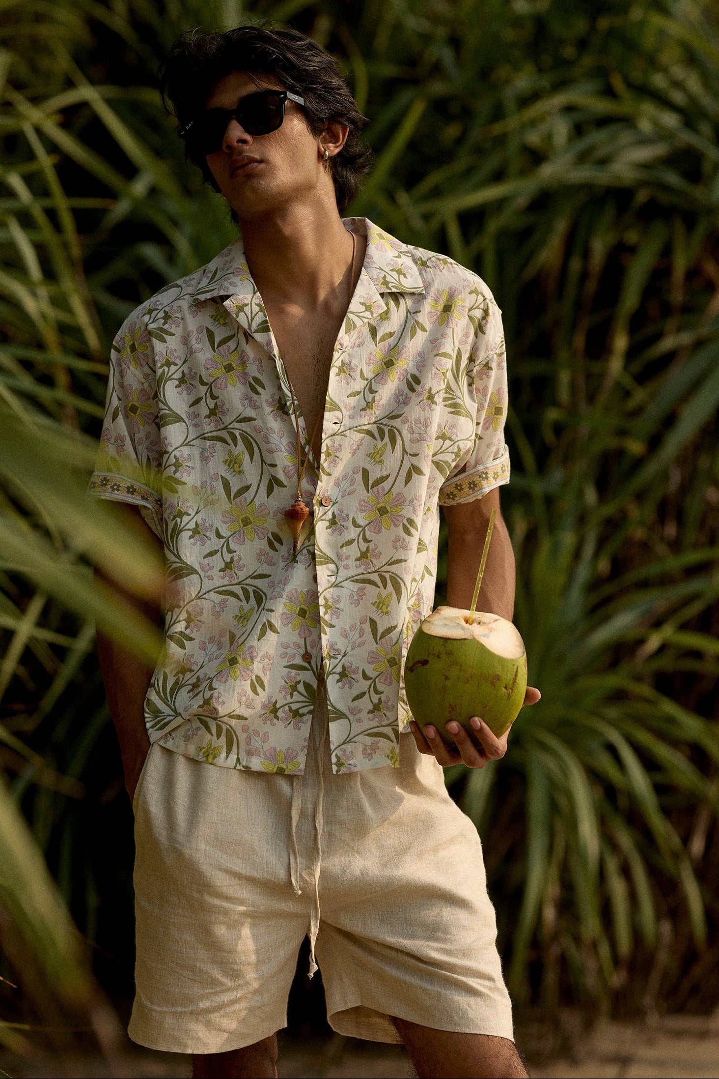 Ambemohar Jaal White Shirt