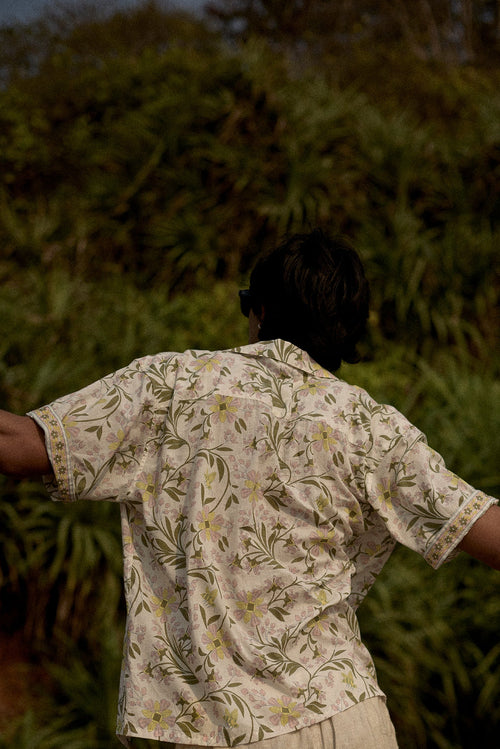 Ambemohar Jaal White Shirt