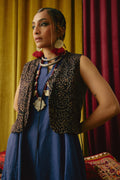 Reshmi Kashish Ajrakh waistcoat