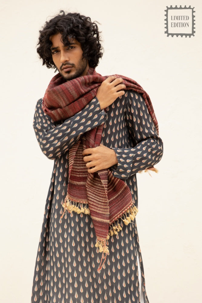 Men's Bhujodi Stole | TUTI – Tuti