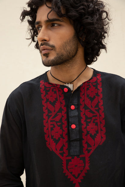 Alankar Red Kurta