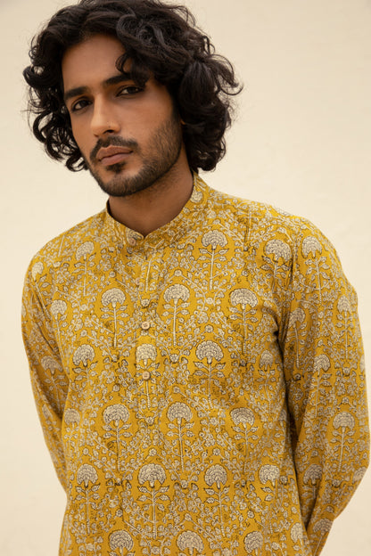 Gendha Ochre Kurta