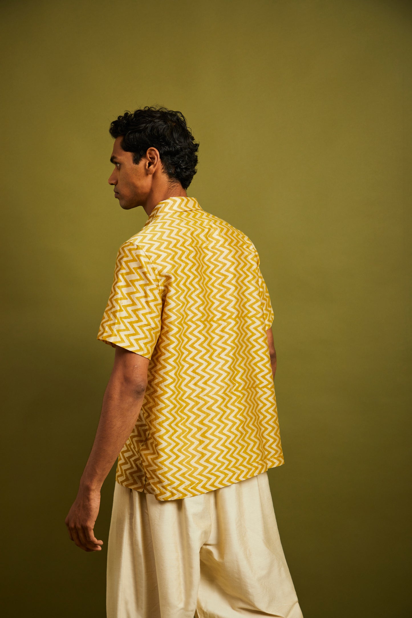 Rasta Pure Chanderi Silk Shirt