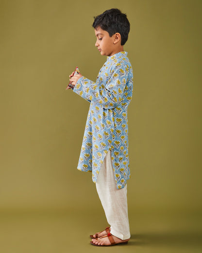 Sanganeri Kyaari Kurta Pajama Set