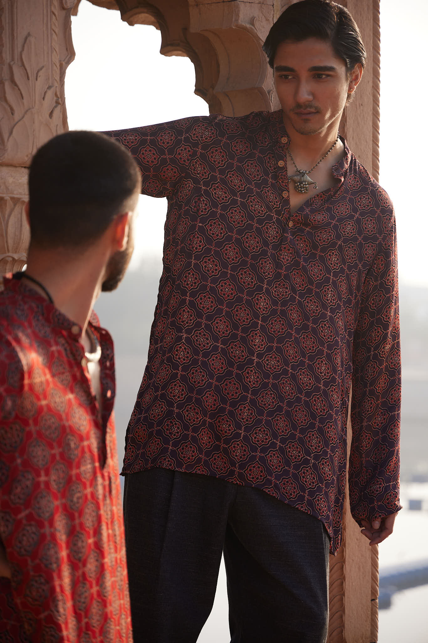 Swaroop Ajrakh Modal Kurta