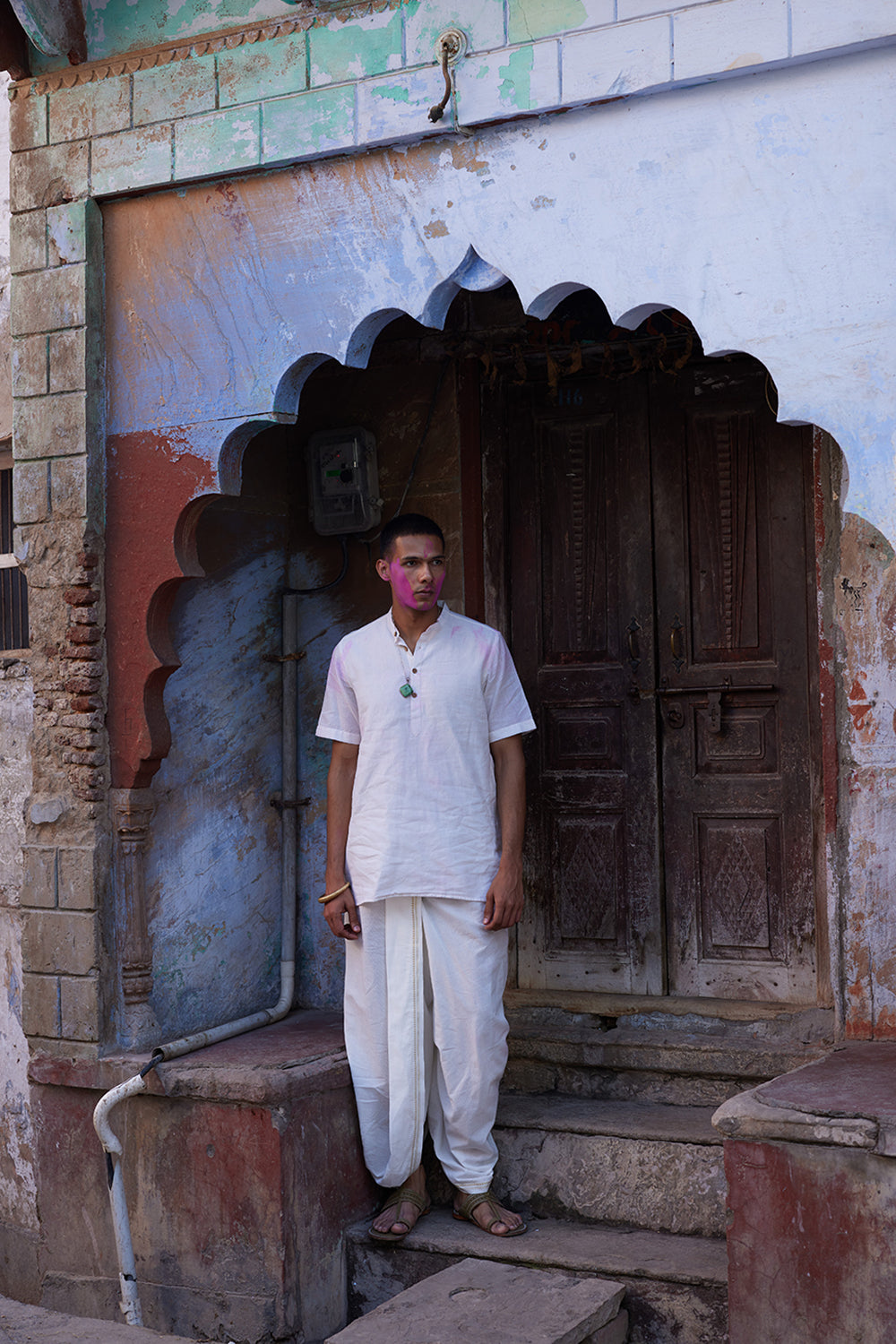 Braj ki Holi Kurta (Short Half Sleeve)