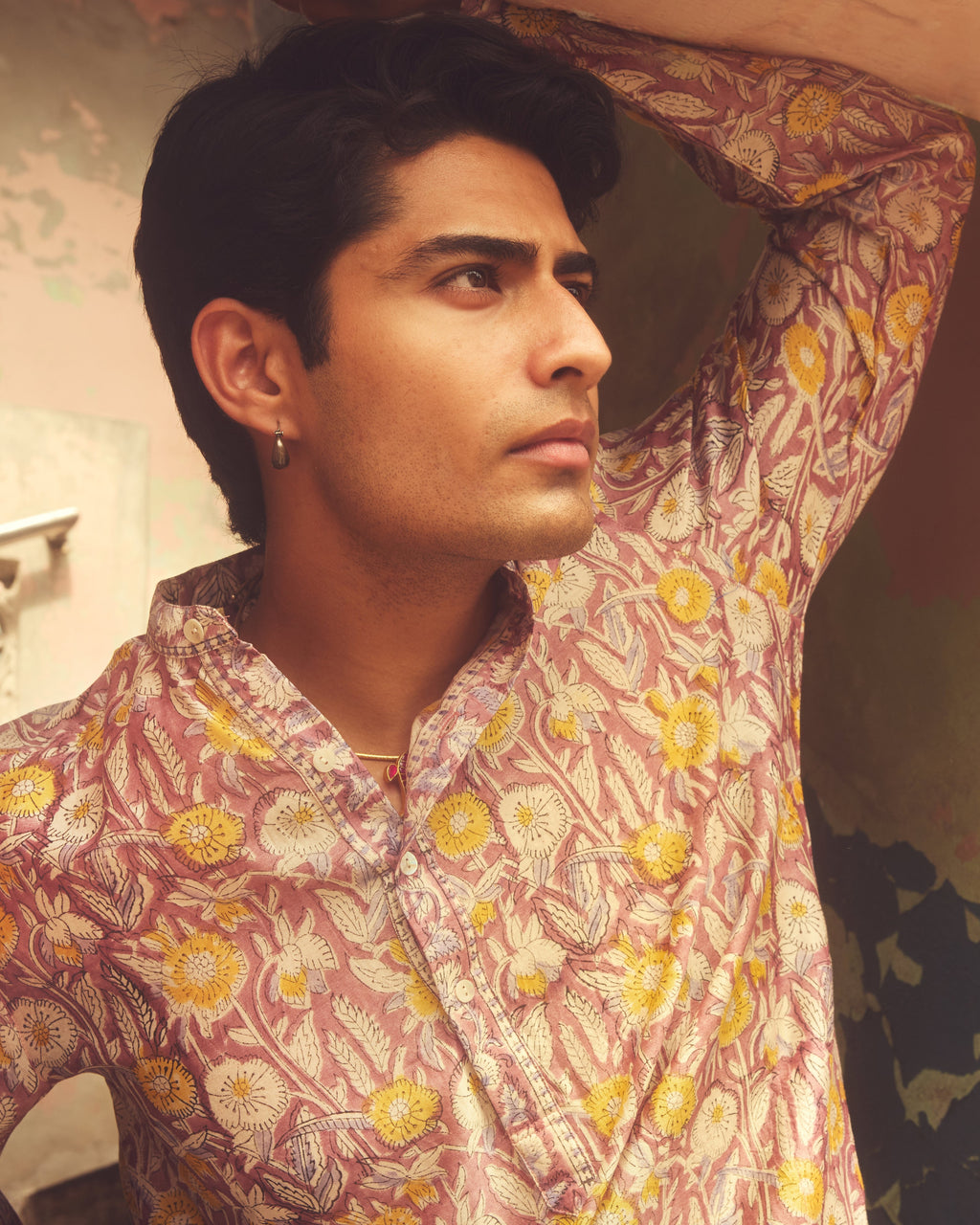 Baghiya Pure Chanderi Silk Kurta
