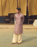 Baingani Pure Chanderi Silk Kurta