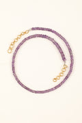 Purple Stone Necklace