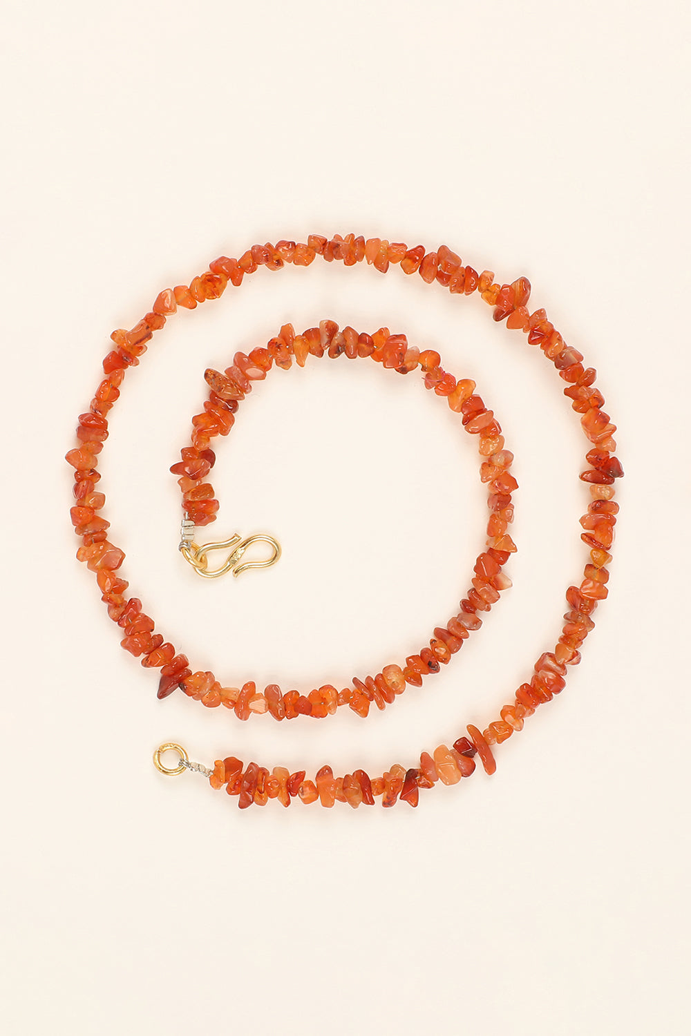 Orange Stone Necklace