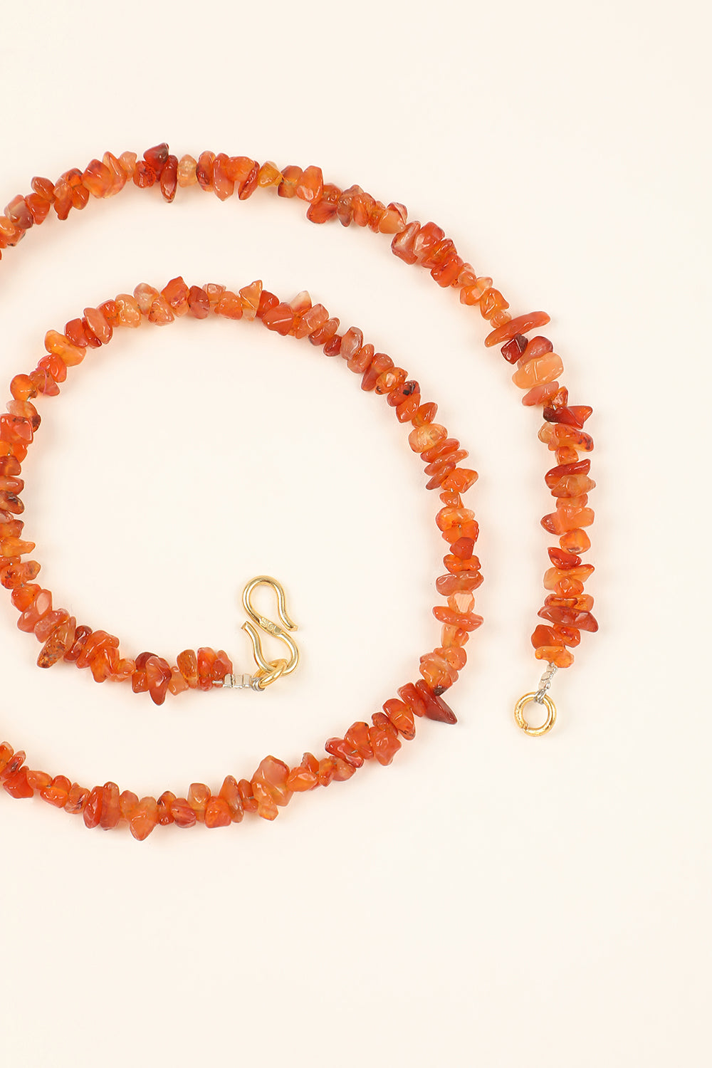 Orange Stone Necklace