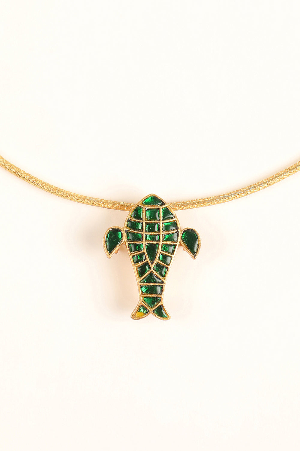 Machli Green Pendant