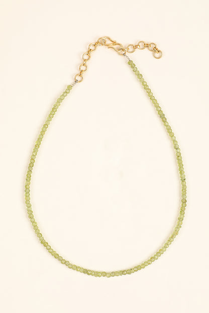 Lime Stone Necklace