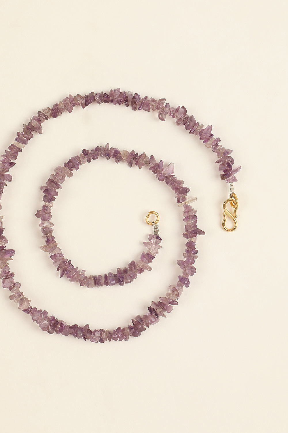 Aubergine Stone Necklace